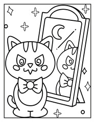 Halloween Coloring Page – Fun, Spooky, and Easy Designs for Kids and Adults | Ghosts, Pumpkins, Witches & More | Print