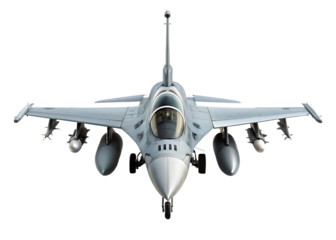  fighter jet   isolated on white background PNG, AI GENERATED