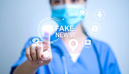 Medical Professional Tackling Misinformation with Digital Health Technology Interface