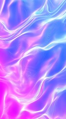 Naklejka premium Ethereal Waves of Soft Pastel Colors with Fluid Motion in Shades of Blue and Pink for Abstract Backgrounds or Textures