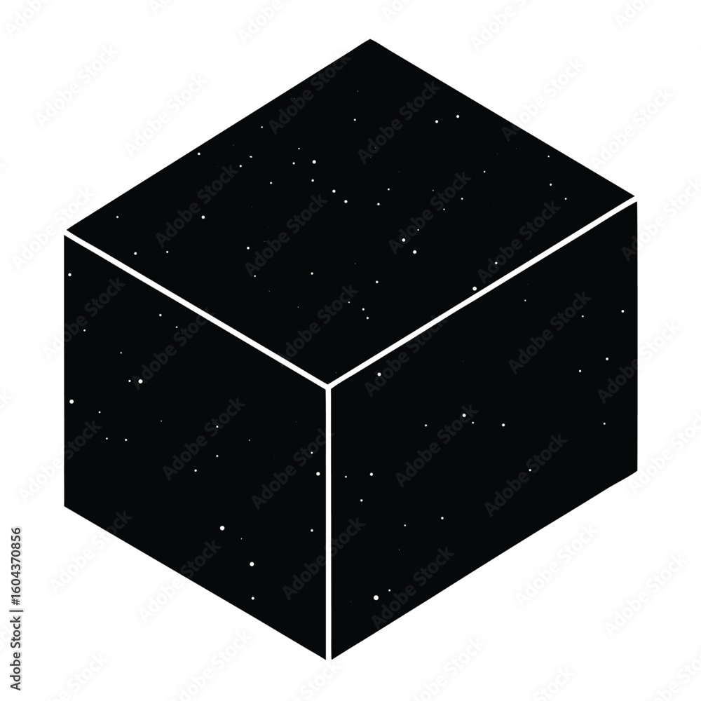 Poster isolated alignment block on white background