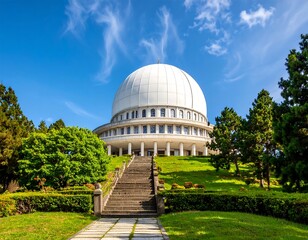 Obraz premium Majestic dome building on a hill