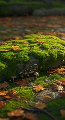 Obraz premium Botanical Realism: High-Detail Leaves, Plants, and Tree Imagery