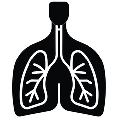 isolated breathing exercise chart on white background