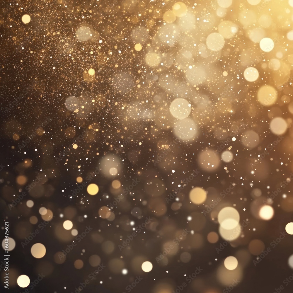 Poster glimmering bokeh background lights shimmering sparkling.