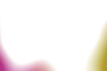 Abstract gradient artwork featuring two organic, curving shapes in shades of pink, red, orange, and yellow . The shapes are subtly textured, and their edges are defined by thin.