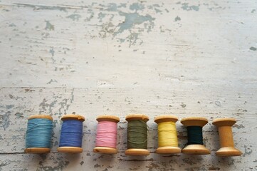spools of thread