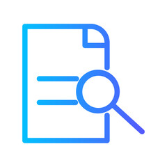 search gradient icon