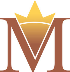 Royal M Logo with Crown