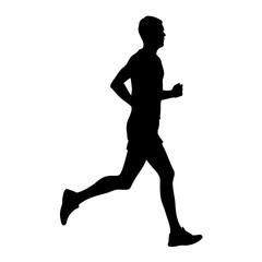 Morning Run Vibes – Dynamic Jogger Silhouette