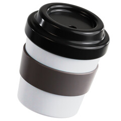 Coffee Cup 3D Ilustration