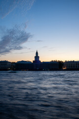 sunrise over the river