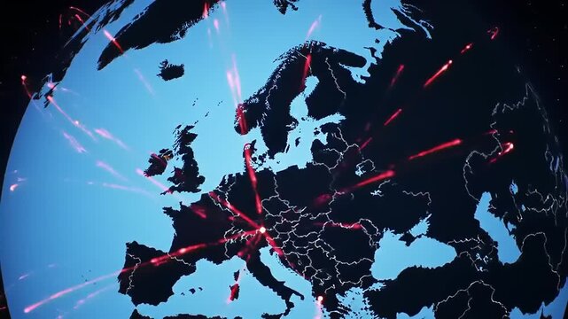 Global Network with Europe, and Connections. - Powered by Adobe
