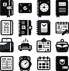 business icons set