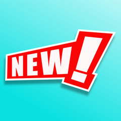 new text sticker element