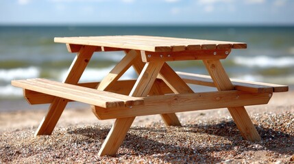 Red coffee mug steaming atop a table surrounded by vibrant autumn leaves, capturing the essence of cozy fall mornings