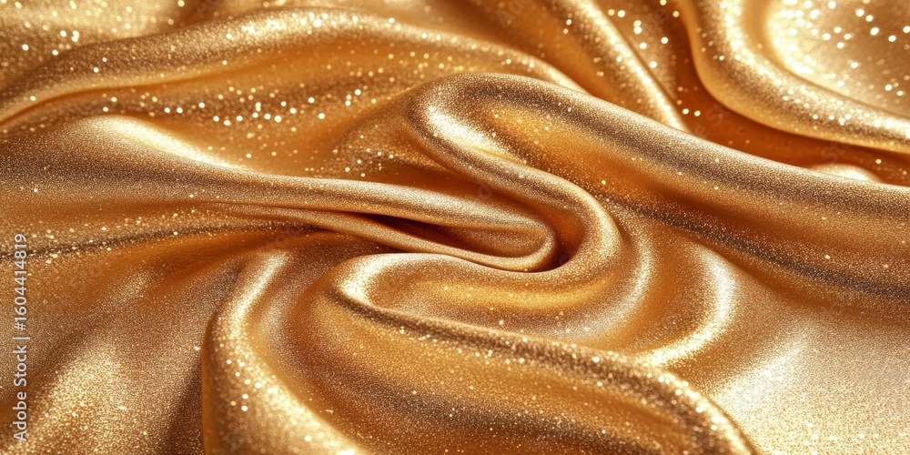 Poster elegant gold metallic texture pattern with smooth forms and clear structure for luxurious background