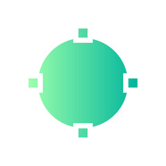 vector gradient icon