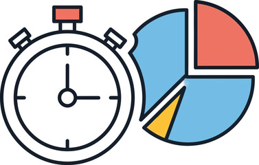Time Management Data Analysis Chart