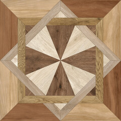 Modern seamless geometric pattern with natural textures: marble, wood, stone, cement, terrazzo. Ideal for interior design, wallpaper, packaging, textiles, tiles, and parquet flooring.	