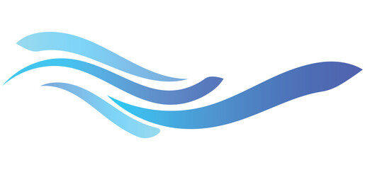 Vector illustration of ocean waves