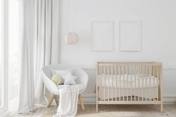 Minimalist Nursery Mockup