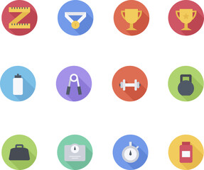 set of icons