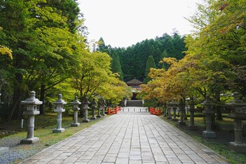 Okunoin Cemetery in Koyasan, Japan