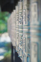 Yagura drums at Kodaiji Temple in Kyoto, Japan