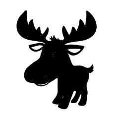deer silhouette vector