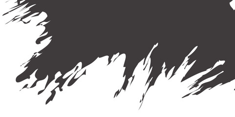 transparent background, Grunge Texture-Rough Edge Frame, brush stock White Outline
