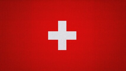 Obraz premium Iconic Swiss Flag Design