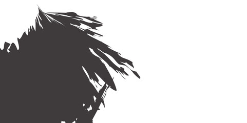 transparent background ,Grunge Texture-Rough Edge Frame ,brush stock White Outline
