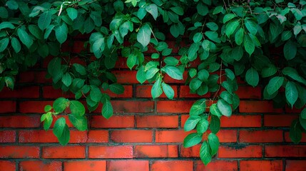 green ivy on a wall