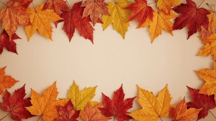 Obraz premium Lone Fall Leaf