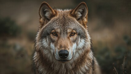Fototapeta premium Wolves' Facial Expressions