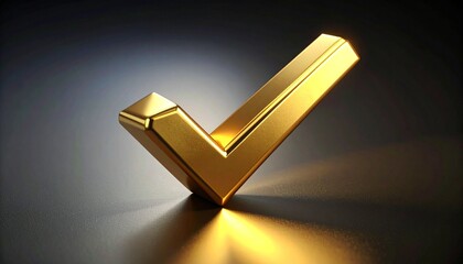 golden check mark