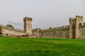 Castello Carrarese – Medieval Fortress and Gardens in Este, Veneto, Italy