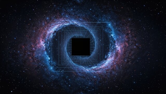 Fototapeta Creative component for the tunnel visual grid