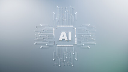 3D AI Network Connections