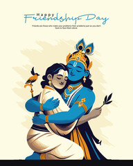 Friendship Day Special Quote Post | Celebrate True Bond of Friends with Creative Design