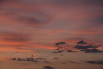 This is a beautiful and multi colored sky view.