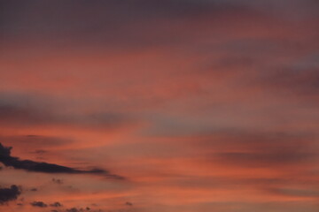 This is a beautiful and multi colored sky view.