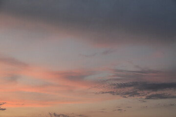 This is a beautiful and multi colored sky view.