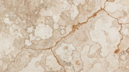 Abstract natural pattern on a white stone surface close-up