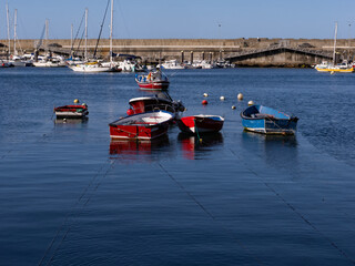 Strolling through the fishing port of Cudillero (Asturias, Spain)