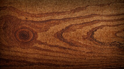 Obraz premium Close-up of natural teak wood grain
