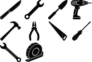 set of tools vector