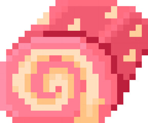 Pixel Cake Roll