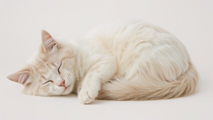 Dozing Domestic Cat